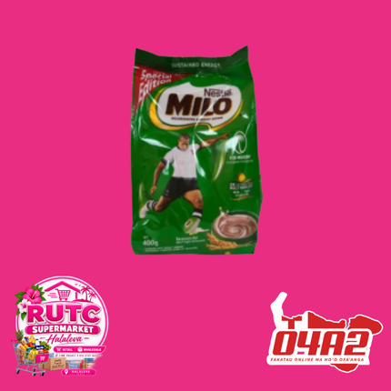 Milo 400g - “PICK UP FROM RUTC SUPERMARKET, HALALEVA”