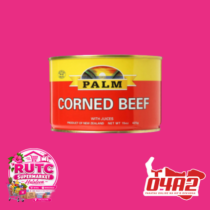 Palm Corned Beef 425g - “PICK UP FROM RUTC SUPERMARKET, HALALEVA”