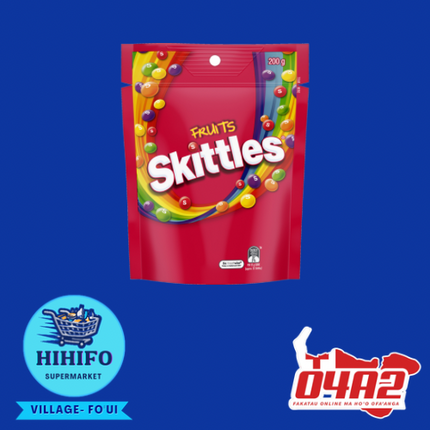Skittles 200g - PICK UP FROM HIHIFO SUPERMARKET, FO'UI"