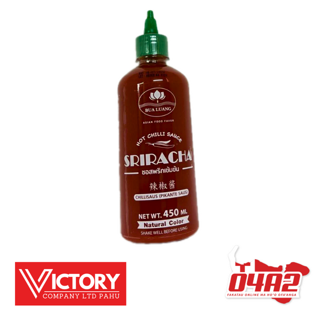 SRIRACHA Hot Chilli Sauce - "PICK UP FROM VICTORY SUPERMARKET & WHOLESALE, PAHU"