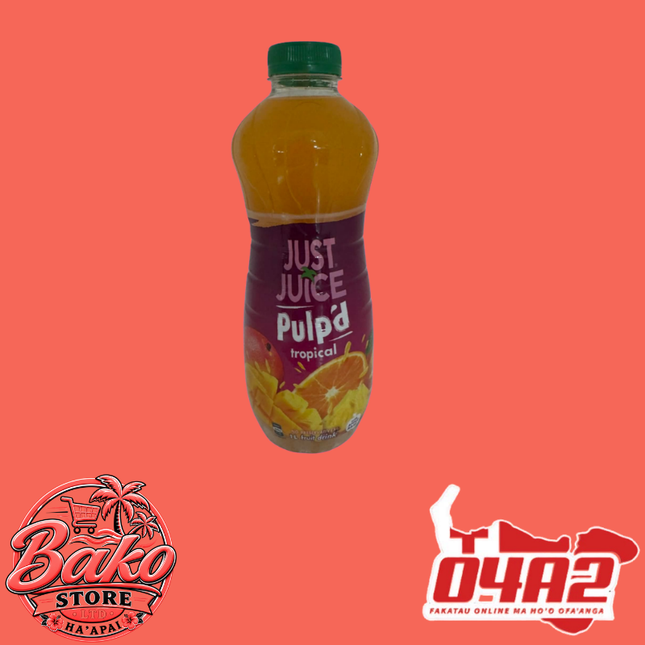 Just Juice Tropical 1L - “PICK UP AT BAKO STORE IN PANGAI OR HIHIFO HA’APAI BRANCHES”