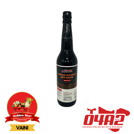 Superior Mushroom Soy Sauce - "PICK UP FROM GOLDEN STAR, VAINI TONGATAPU"