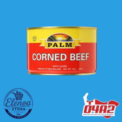 Palm Corned Beef 425g (Kapapulu) - “PICK UP FROM ELENOA STORE IN POPUA”