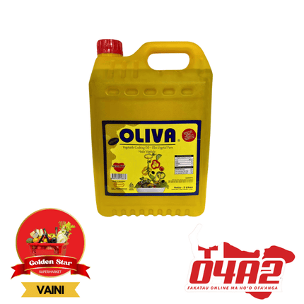 Lolo Ngaahi Kai (Olivia Vegetable Cooking Oil) 5L - "PICK UP FROM GOLDEN STAR, VAINI TONGATAPU"