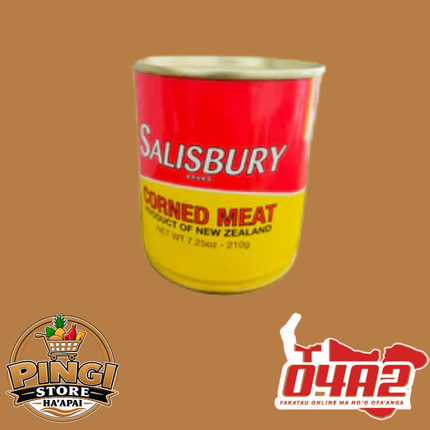 Salisbury Corned Meat 210g - "PICK UP FROM PINGI STORE, HA'APAI"