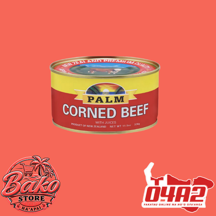 Palm Corned Beef 326g - “PICK UP AT BAKO STORE IN PANGAI OR HIHIFO HA’APAI BRANCHES”