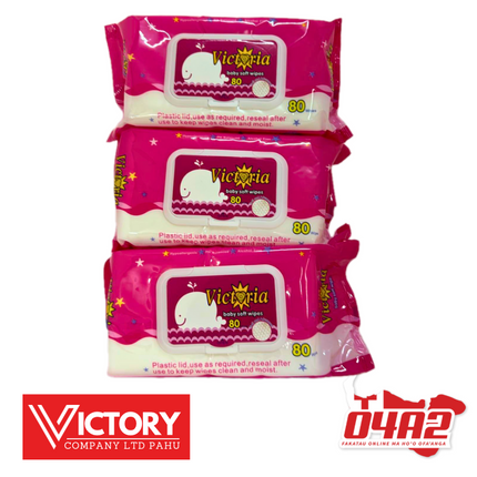 Victoria Baby Soft Wipes - "PICK UP FROM VICTORY SUPERMARKET & WHOLESALE, PAHU"