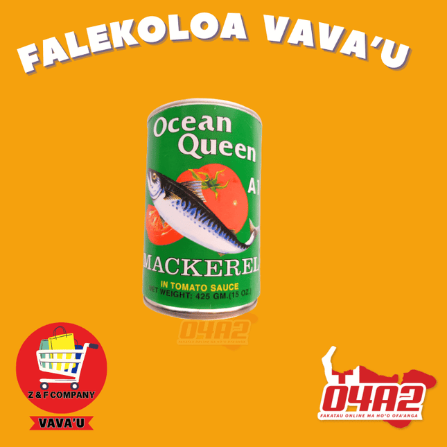 Ocean Queen 425g - "PICK UP FROM Z&F HANGA KI POUONO, NEIAFU VAVA'U"