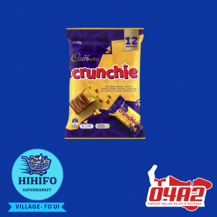Cadbury Minibar Crunchie- PICK UP FROM HIHIFO SUPERMARKET, FO'UI"