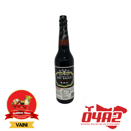 Soy Sauce 625ml - "PICK UP FROM GOLDEN STAR, VAINI TONGATAPU"