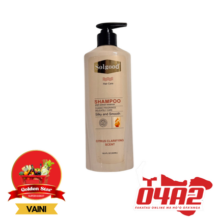 Solgood Hair Care Shampoo 500ml - "PICK UP FROM GOLDEN STAR, VAINI TONGATAPU"