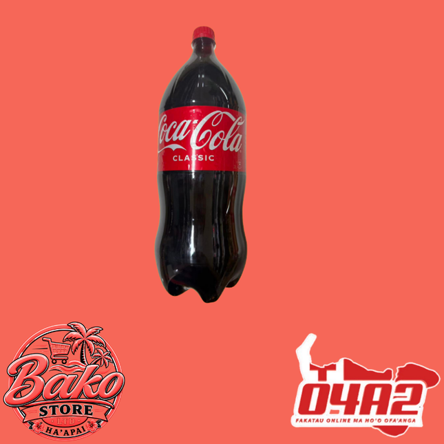 Coca Cola 2L - “PICK UP AT BAKO STORE IN PANGAI OR HIHIFO HA’APAI BRANCHES”