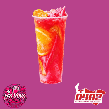 Pomegranate Ice Tea - “PICK UP FROM IFO VOVO DRINKS, VUNA WRAFT”