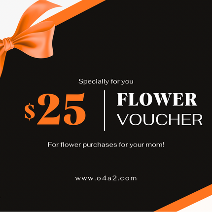 $25 Paanga Flower Voucher - “Pick up from Z & F Company”