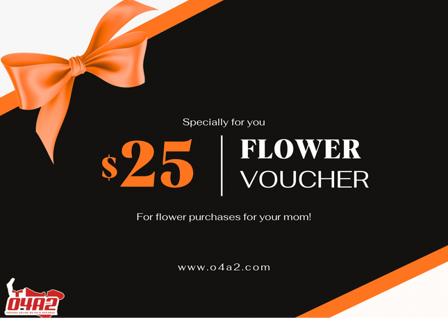 $25 Paanga Flower Voucher - “Pick up from Z & F Company”
