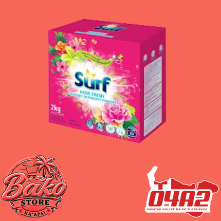 Surf Laundry Powder 2kg - “PICK UP AT BAKO STORE IN PANGAI OR HIHIFO HA’APAI BRANCHES”