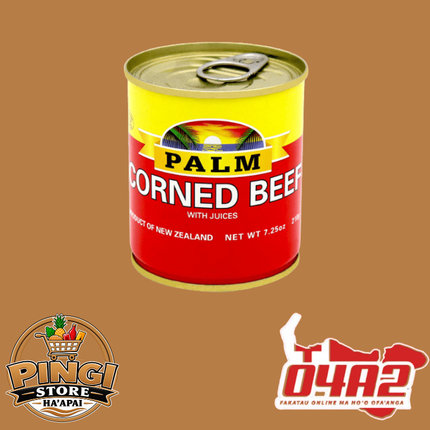 Palm Corned Beef 210g - "PICK UP FROM PINGI STORE, HA'APAI"