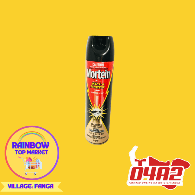 Mortein 350g - "PICK UP FROM RAINBOW TOP MARKET IN FANGA"