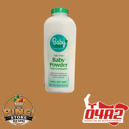 Baby Powder Pure Comstarch - "PICK UP FROM PINGI STORE, HA'APAI"