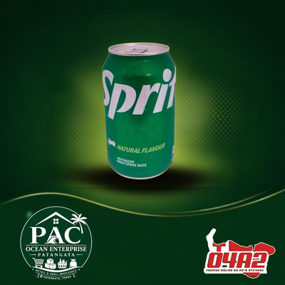 Sprite Can - "PICK UP FROM PAC OCEAN ENTERPRISE STORE in PANTAGATA"