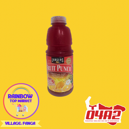 Langers Fruit Punch - PICK UP FROM RAINBOW TOP MARKET