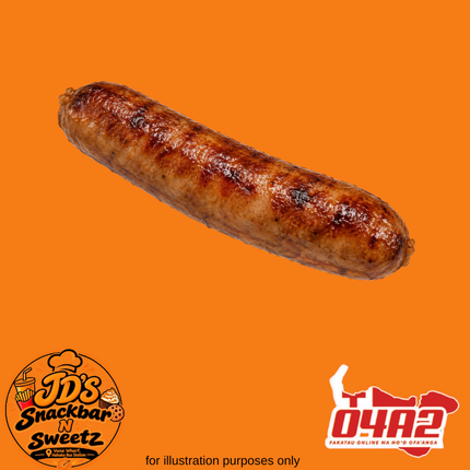 Extra Piece of Sausage - “PICK UP FROM JD’s SNACKBAR N SWEETZ, VUNA WHARF HAHAKE BUS STATION"
