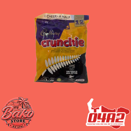 Crunchie Chocolate 12pcs - “PICK UP AT BAKO STORE IN PANGAI OR HIHIFO HA’APAI BRANCHES”