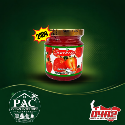 Strawberry Jam 240g - "PICK UP FROM PAC OCEAN ENTERPRISE STORE in PANTAGATA"