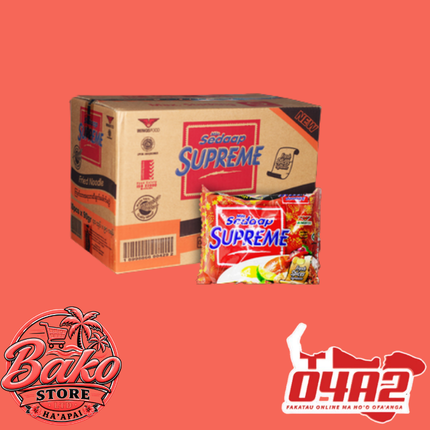 Box of Seadaap Noodles - “PICK UP AT BAKO STORE IN PANGAI OR HIHIFO HA’APAI BRANCHES”