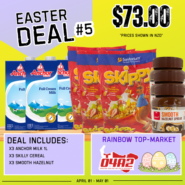 🌈 Easter Deal #5 - "PICK UP FROM RAINBOW TOP MARKET IN FANGA"