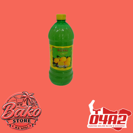 Royal Lemon Drink - “PICK UP AT BAKO STORE IN PANGAI OR HIHIFO HA’APAI BRANCHES”