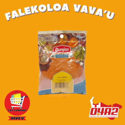 Punjas Curry Powder - "PICK UP FROM Z&F HANGA KI POUONO, NEIAFU VAVA'U"