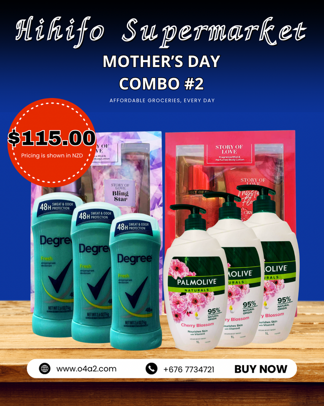 (2x Story of Love set) (3x Degree Deodorant) (3x Palmolive Shampoo) - “PICK UP FROM HIHIFO SUPERMARKET, FO’UI”