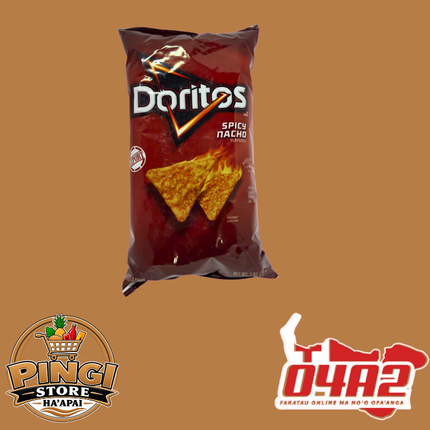 Spicy Nachos Doritos 170g - “PICK UP FROM PINGI STORE, HA'APAI"