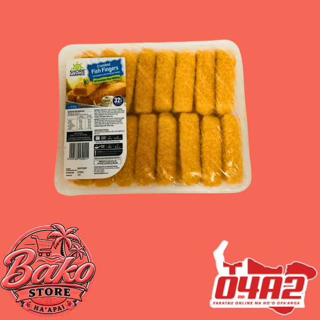 Crumbed Fish Finger 800g - “PICK UP AT BAKO STORE IN PANGAI OR HIHIFO HA’APAI BRANCHES”