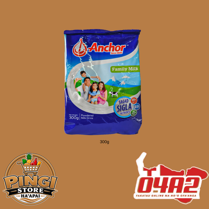 Anchor Milk Powder 300g - "PICK UP FROM PINGI STORE, HA'APAI"