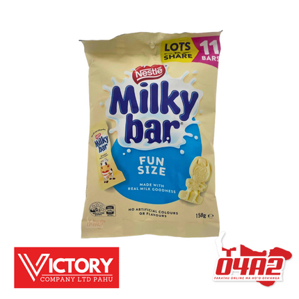 Milky Bar 158g - "PICK UP FROM VICTORY SUPERMARKET & WHOLESALE, PAHU"