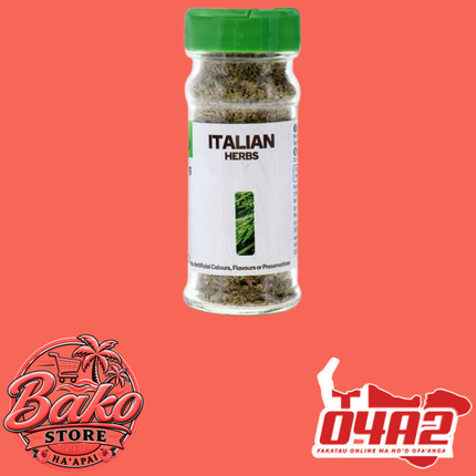 Italian Herbs 10g - “PICK UP AT BAKO STORE IN PANGAI OR HIHIFO HA’APAI BRANCHES”