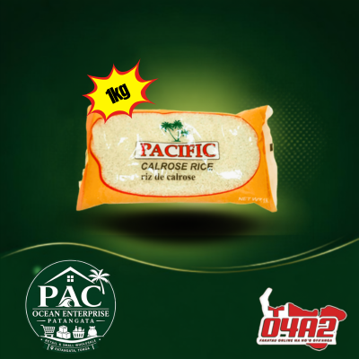 Pacific Calrose Rice 1kg - "PICK UP FROM PAC OCEAN ENTERPRISE STORE in PANTAGATA"