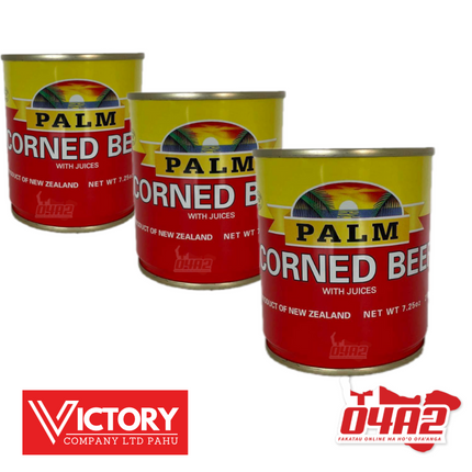 Palm Corn Beef 210g - "PICK UP FROM VICTORY SUPERMARKET & WHOLESALE, PAHU"