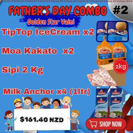 Golden Star Father’s Day Combo #2 - "PICK UP FROM GOLDEN STAR, VAINI TONGATAPU"