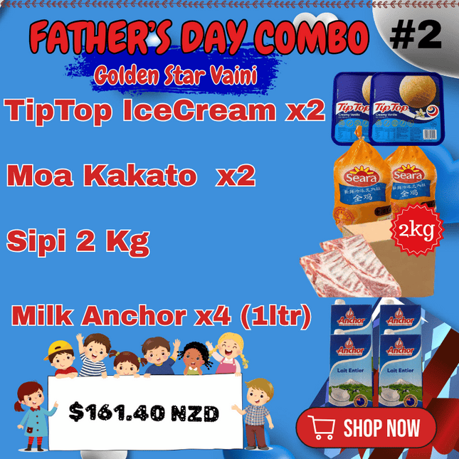 Golden Star Father’s Day Combo #2 - "PICK UP FROM GOLDEN STAR, VAINI TONGATAPU"