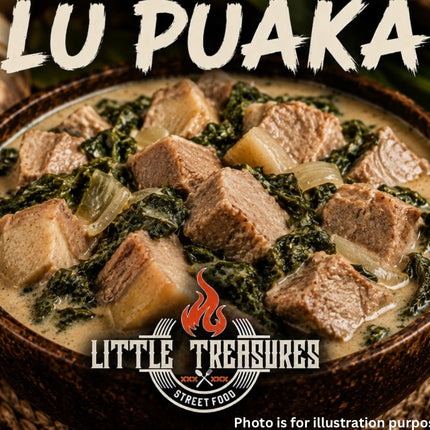 Lu Puaka - PICK UP AT LITTLE TREASURES IN HALA WELLINGTON, KOLOFOOU.