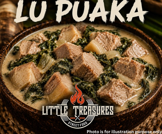 Lu Puaka - PICK UP AT LITTLE TREASURES IN HALA WELLINGTON, KOLOFOOU.