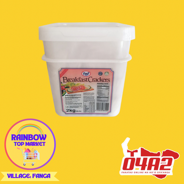 Kanema FMF Breakfast crackers 2kg - ”PICK UP FROM RAINBOW TOP MARKET, FANGA”