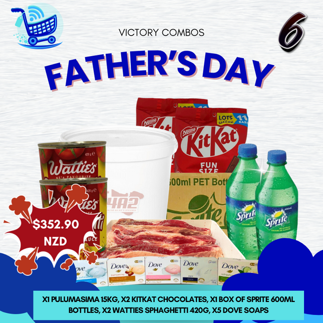 Victory Father's Day Combo #6 - "PICK UP FROM VICTORY SUPERMARKET & WHOLESALE, PAHU"