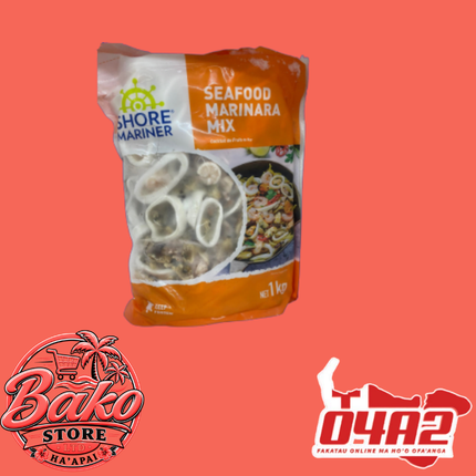 Seafood Marinara Mix 1kg - “PICK UP AT BAKO STORE IN PANGAI OR HIHIFO HA’APAI BRANCHES”