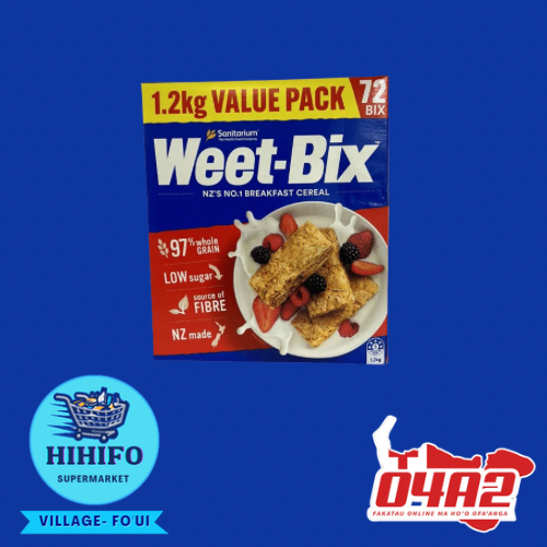 Weet-Bix 1.2kg - “PICK UP AT HIHIFO SUPERMARKET, FO’UI”