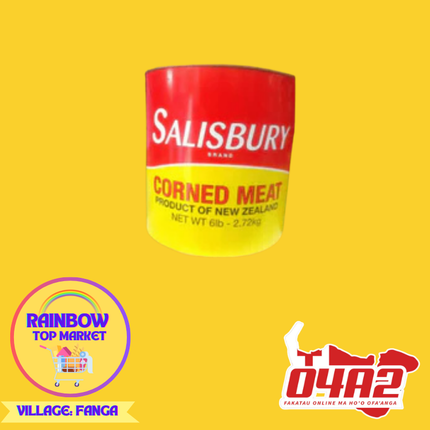 Salisbury Corned Meat 6lbs - “PICK UP FROM RAINBOW TOP MARKET IN FANGA”