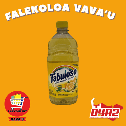 Fabuloso 828ml  - "PICK UP FROM Z&F HANGA KI POUONO, NEIAFU VAVA'U"